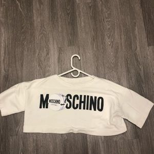 Moschino cropped sweater